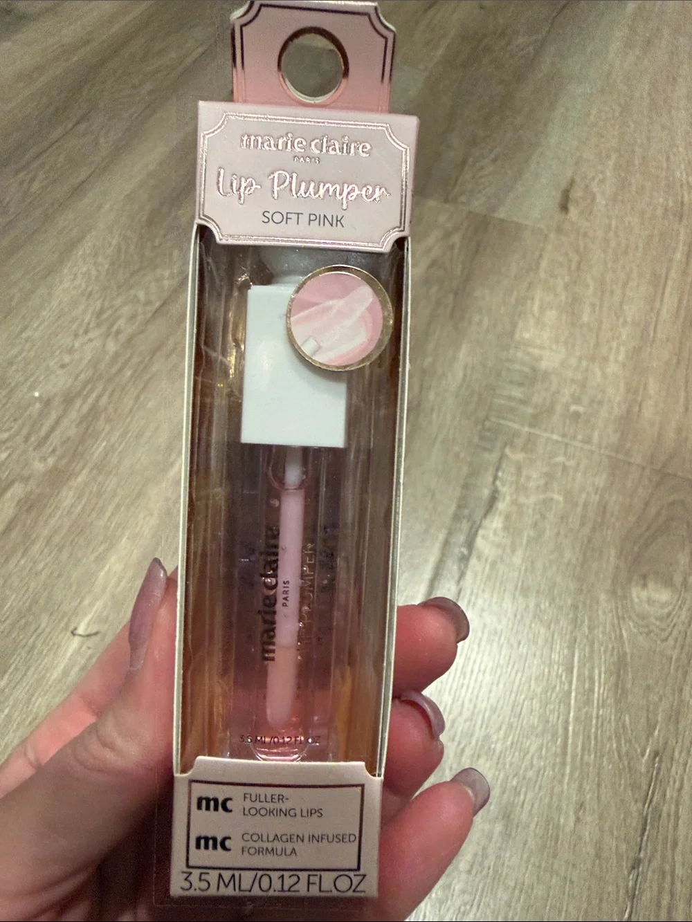Soft Pink Lip Plumper – Hydrating Gloss